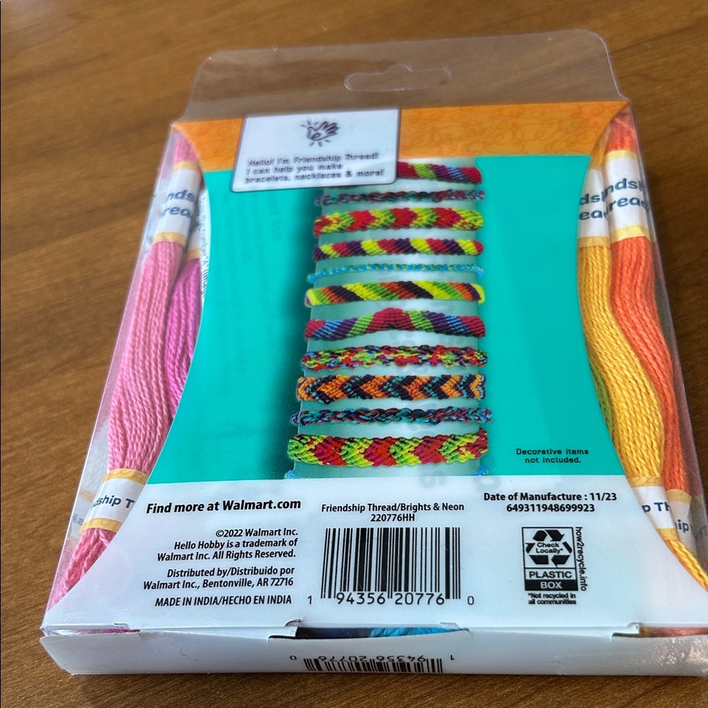 Friendship Thread Pack - Multicolor - Picture 2 of 3